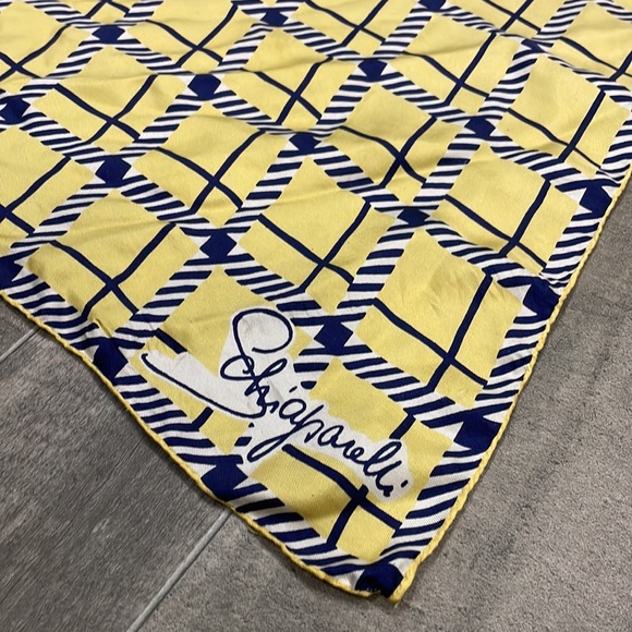 Elsa Schiaparelli 100% Luxe Silk scarf from 1950's. - Picture 4 of 6